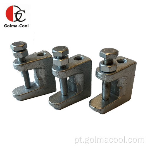 Braçadeira de viga universal de aço galvanizado vertical tipo QC